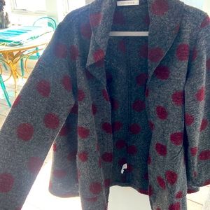 Cut Loose polka dot cardigan